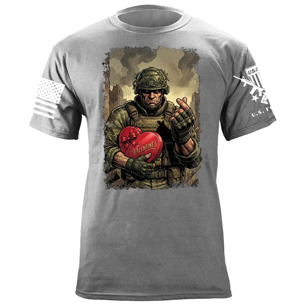 Infantry Heart T-Shirt Shirts 88179-S-HG