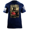 Infantry Heart T-Shirt Shirts 88179-S-NAVY