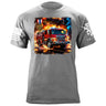 Firetruck T-Shirt Shirts 88181-S-HG