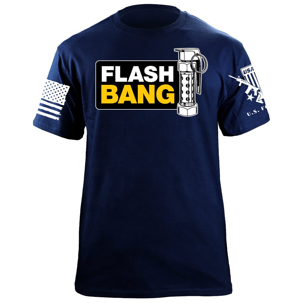 Flash Bang Bros T-Shirt Shirts 88073-S-NAVY