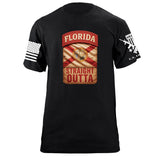 State Tab Shirt: Florida Shirts 86398-S-BK