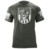 Football Operators Shield 1 color T-Shirt Shirts 87024-S-MG