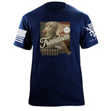 Freedom Dog T-Shirt Shirts 87421-S-NAVY
