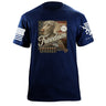 Freedom Dog T-Shirt Shirts 87421-S-NAVY