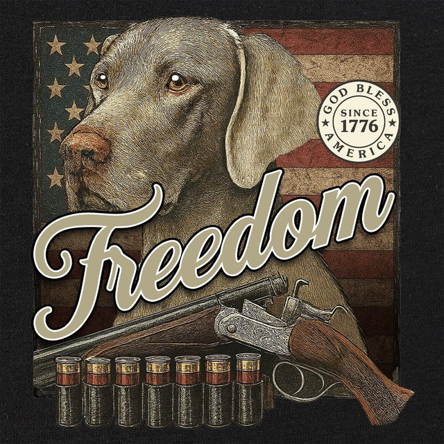 Freedom Dog T-Shirt Shirts 