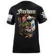 Freedom Skull T-Shirt Shirts 88074-S-BK