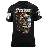 Freedom Skull T-Shirt Shirts 88074-S-BK