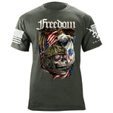 Freedom Skull T-Shirt Shirts 88074-S-MG