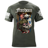 Freedom Skull T-Shirt Shirts 88074-S-MG