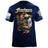 Freedom Skull T-Shirt Shirts 88074-S-NAVY
