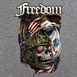 Freedom Skull T-Shirt Shirts 