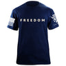 Freedom CK T-Shirt Shirts 87332-S-NAVY