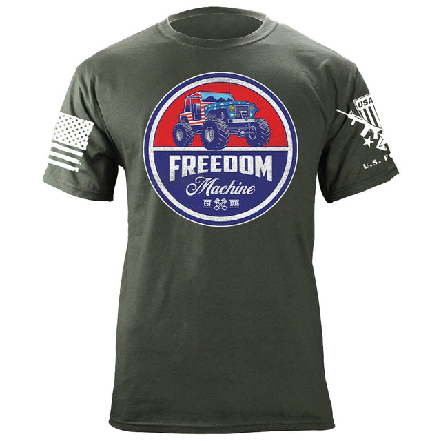 Freedom Machine Jeep T-Shirt Shirts 87052-S-MG
