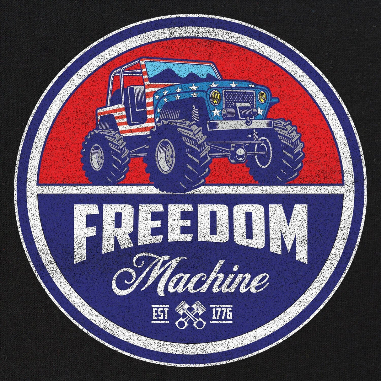 Freedom Machine Jeep Hoodie Hoodies 