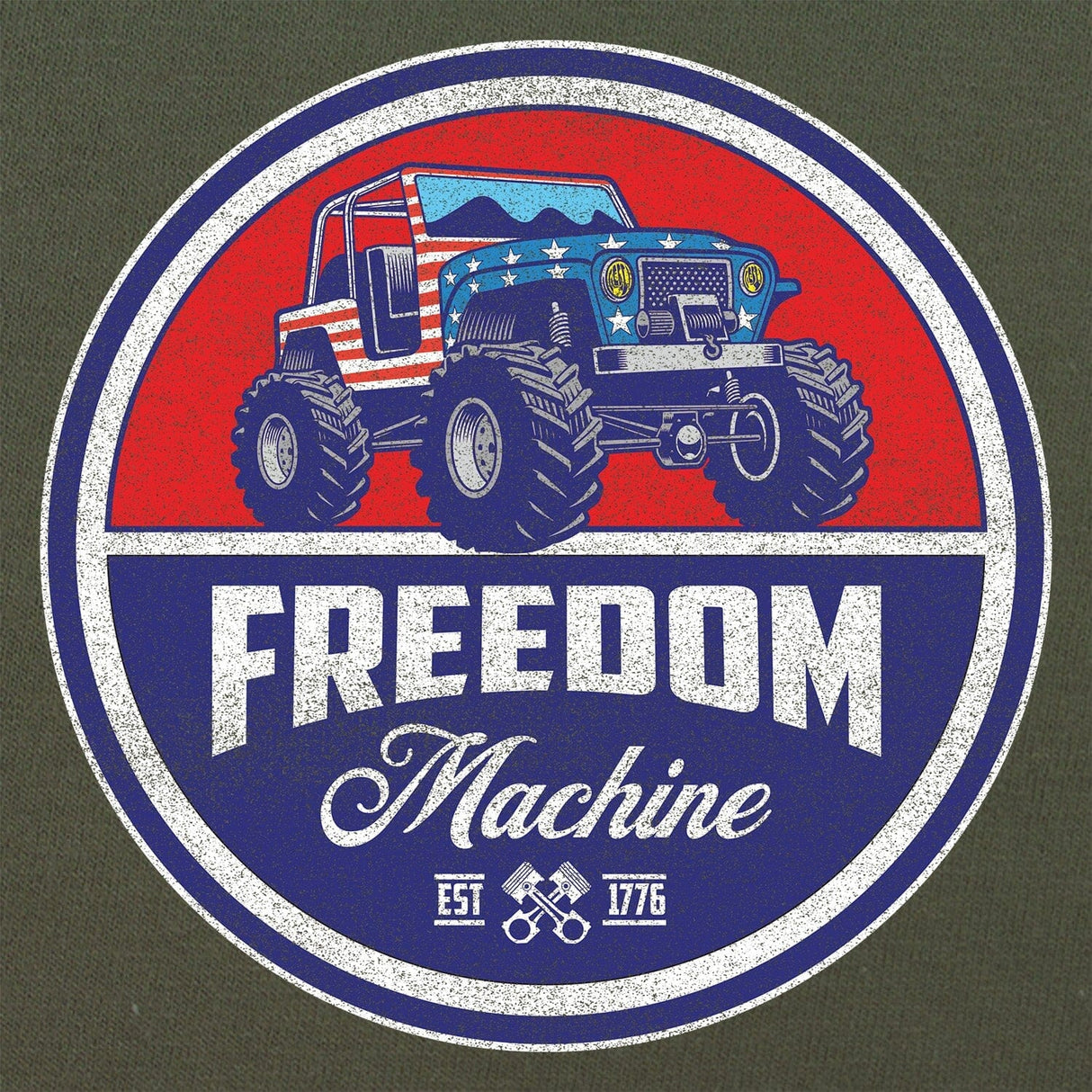 Freedom Machine Jeep Hoodie Hoodies 
