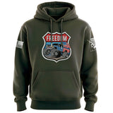 Freedom Monster Truck Hoodie Hoodies 