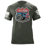 Freedom Monster Truck T-Shirt Shirts 87026-S-MG