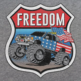 Freedom Monster Truck Hoodie Hoodies 
