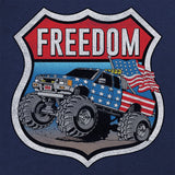 Freedom Monster Truck Hoodie Hoodies 