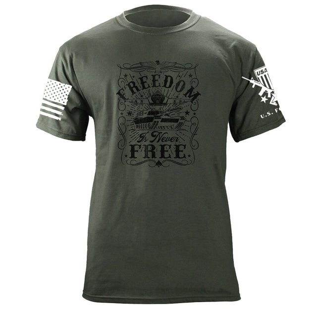 Freedom is Never Free Graphic T-shirt Shirts 87249-3XL-MG