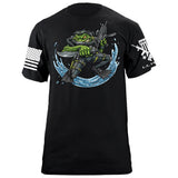 Frogman Cartoon T-Shirt Shirts 88121-S-BK