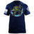 Frogman Cartoon T-Shirt Shirts 88121-S-NAVY
