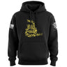 Gadsden Snake Splatter Hoodie Hoodies 