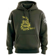 Gadsden Snake Splatter Hoodie Hoodies 