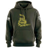 Gadsden Snake Splatter Hoodie Hoodies 