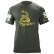 Gadsden Snake Splatter T-Shirt Shirts 87102-3XL-MG