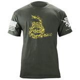 Gadsden Snake Splatter T-Shirt Shirts 87102-3XL-MG