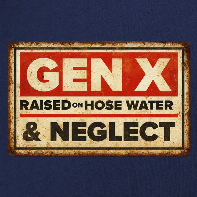 Gen X Distressed T-Shirt Shirts 