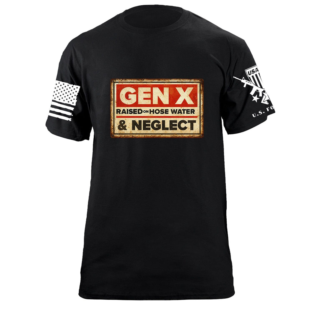 Gen X Distressed T-Shirt Shirts 87422-S-BK
