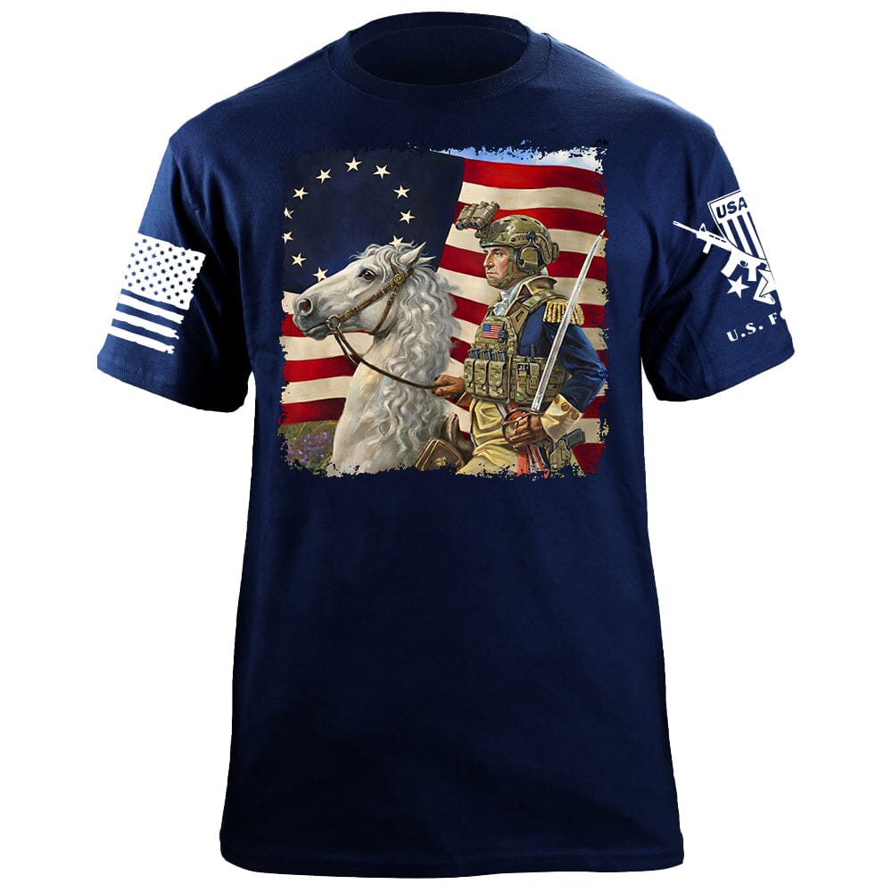 George Operator T-Shirt Shirts 88076-S-NAVY