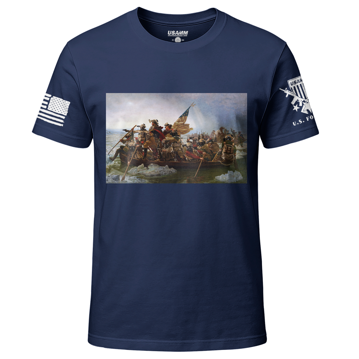 George Washington Crossing The Delaware Operators Tshirt