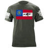 Georgia M4 Flag T-Shirt Shirts 87093-S-MG