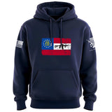 Georgia M4 Flag Hoodie Hoodies 