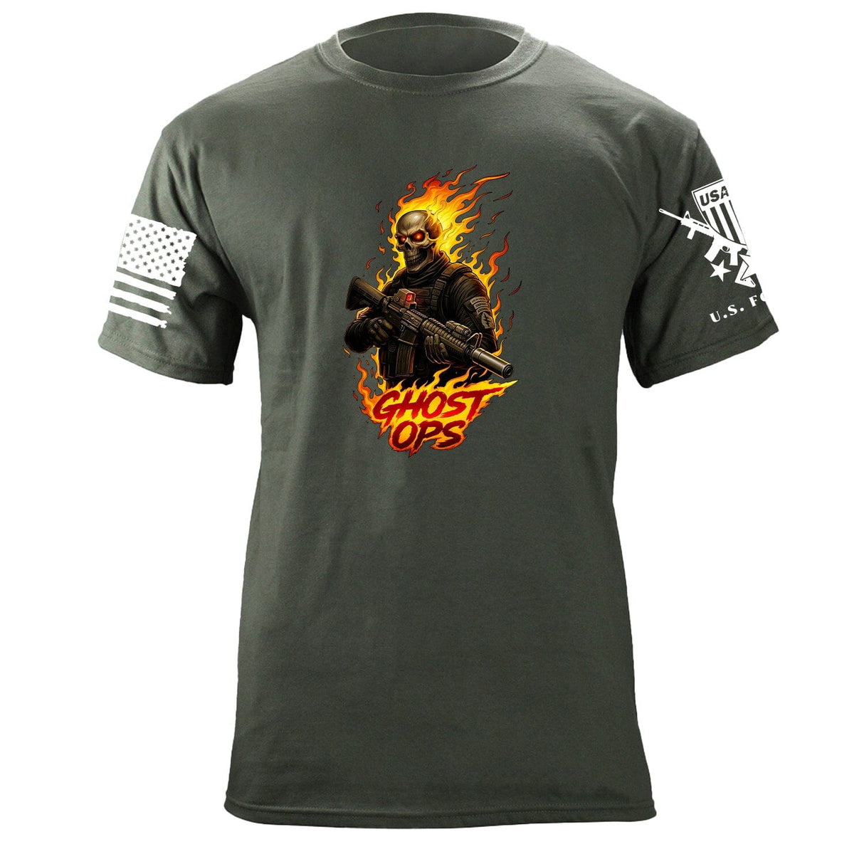 Ghost Ops T-Shirt Shirts 87349-S-MG