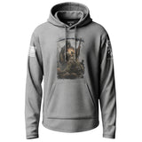 Giving Death The Finger Graphic Lightweight Hoodie
