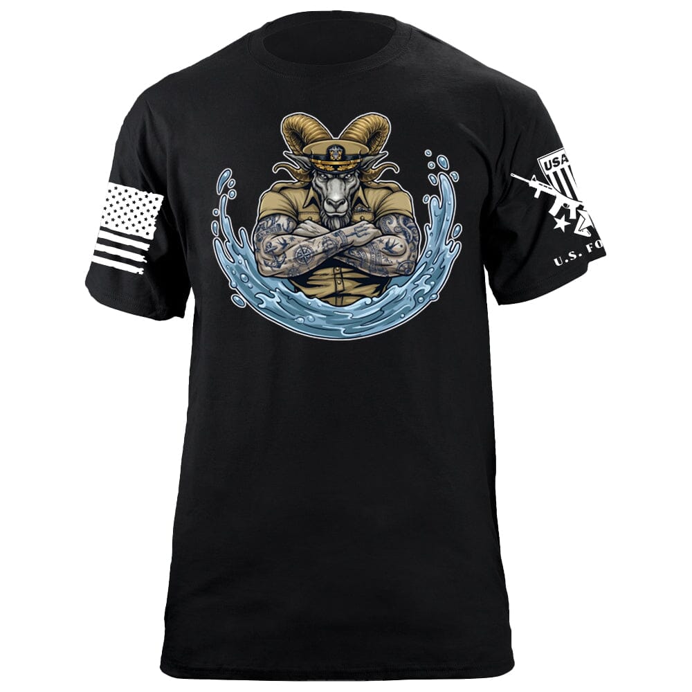 Captain GOAT T-Shirt Shirts 88122-S-BK