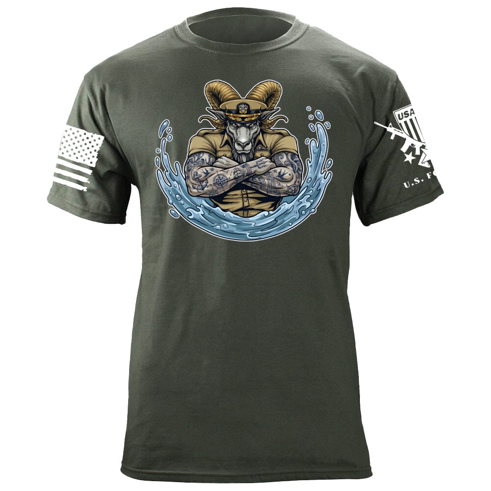 Captain GOAT T-Shirt Shirts 88122-S-MG