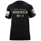 God Bless America T-Shirt Shirts 87333-S-BK