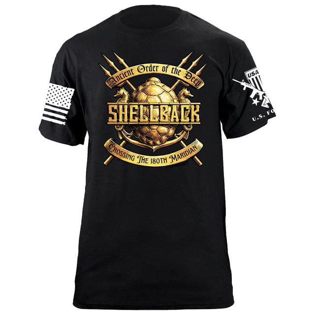 Gold Shellback T-Shirt Shirts 88077-S-BK