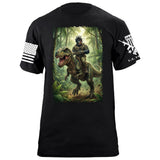 Gorilla T-Rex T-Shirt Shirts 88034-S-BK