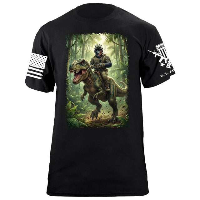 Gorilla T-Rex T-Shirt Shirts 88034-S-BK