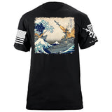Great Wave Destroyer T-Shirt Shirts 88123-S-BK
