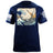 Great Wave Destroyer T-Shirt Shirts 88123-S-NAVY