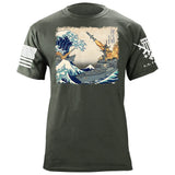 Great Wave Destroyer T-Shirt Shirts 88123-S-MG