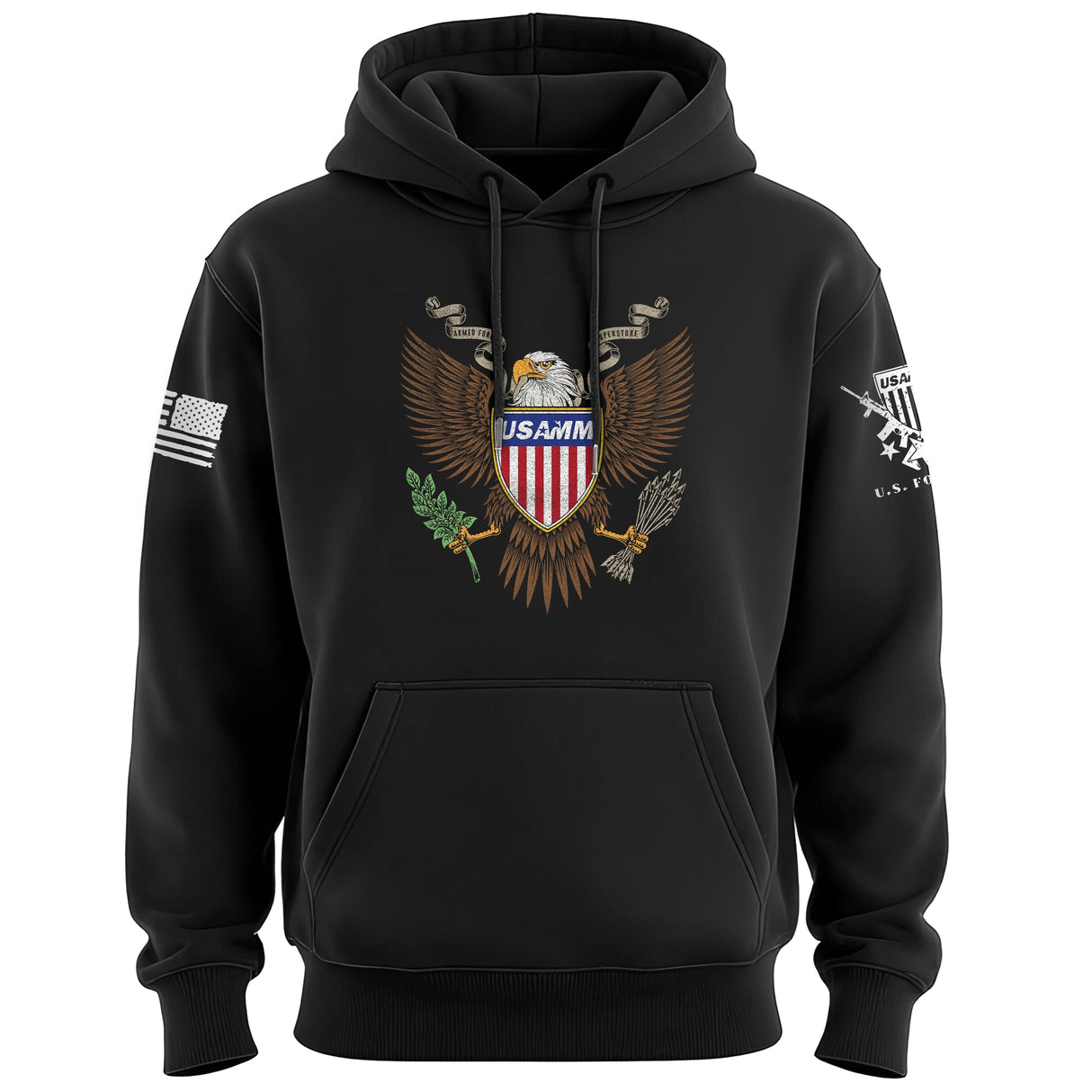 Great Seal Eagle USAMM Hoodie Hoodies 