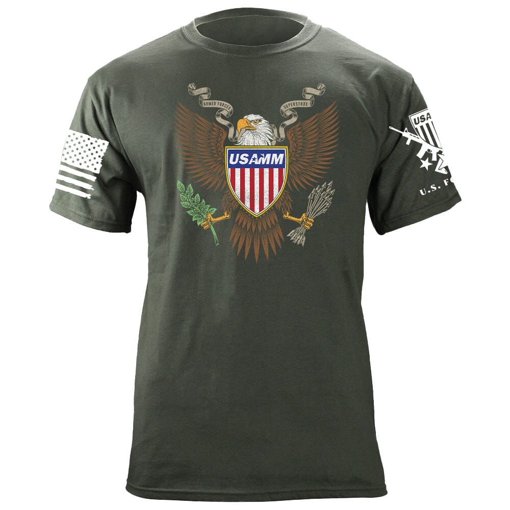 Great Seal Eagle USAMM T-Shirt Shirts 87121-S-MG